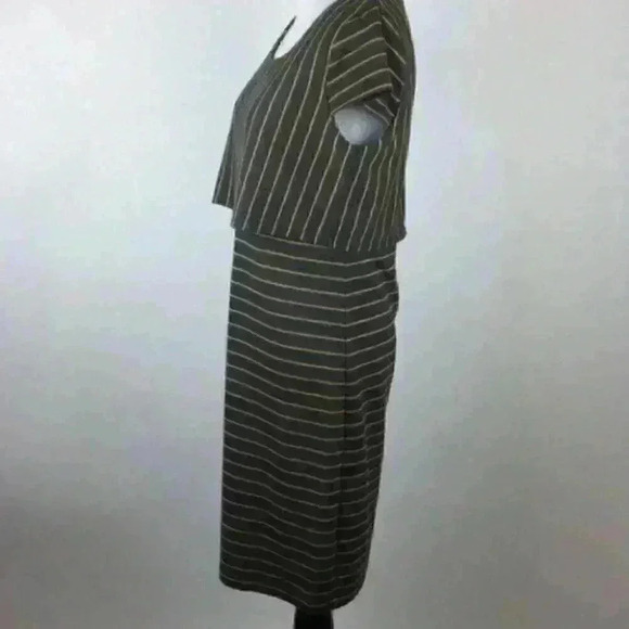 Emma Michele Dress Size Small Striped Pencil - Picture 6 of 9